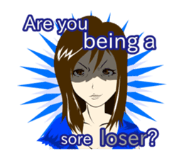 Determinedly Wicked Girl sticker Eng.ver sticker #1264508