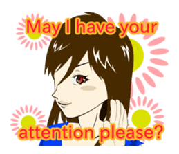 Determinedly Wicked Girl sticker Eng.ver sticker #1264512