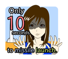 Determinedly Wicked Girl sticker Eng.ver sticker #1264519