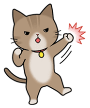"Marie" of chipmunk,"Sima" of cat sticker #1264550