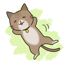 "Marie" of chipmunk,"Sima" of cat sticker #1264552