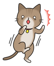 "Marie" of chipmunk,"Sima" of cat sticker #1264556