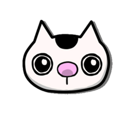 Big cat chibi stickers sticker #1264770