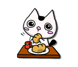 Big cat chibi stickers sticker #1264775