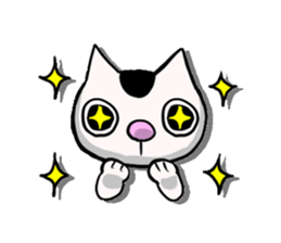 Big cat chibi stickers sticker #1264776