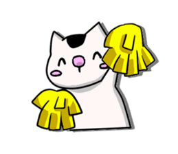 Big cat chibi stickers sticker #1264778