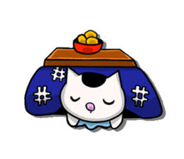 Big cat chibi stickers sticker #1264780