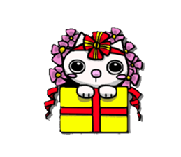 Big cat chibi stickers sticker #1264781