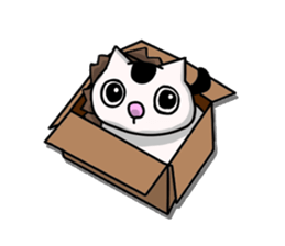 Big cat chibi stickers sticker #1264782