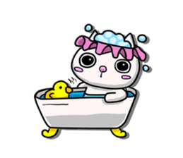 Big cat chibi stickers sticker #1264786