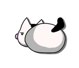 Big cat chibi stickers sticker #1264789