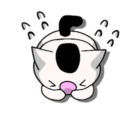 Big cat chibi stickers sticker #1264796