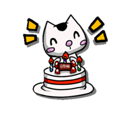 Big cat chibi stickers sticker #1264806