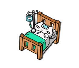 Big cat chibi stickers sticker #1264808