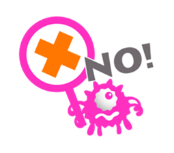 Pleasant chattering monster sticker #1265352