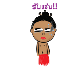 Cute Negrito sticker #1265376