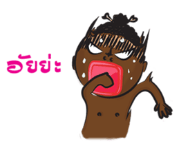 Cute Negrito sticker #1265395