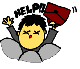 Do your best, an adult!! sticker #1265650