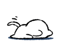 Melancholy cat sticker #1265894