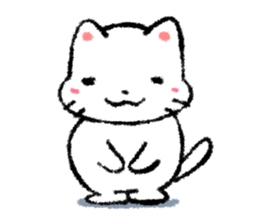 Melancholy cat sticker #1265929