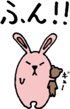 Loose rabbit life sticker #1265978