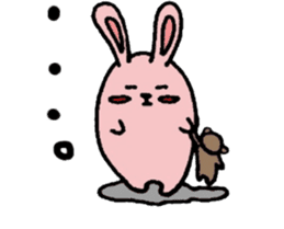 Loose rabbit life sticker #1266009