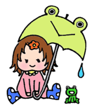 MY name is "Haru-chan". It's 0 year old! sticker #1266531