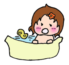 MY name is "Haru-chan". It's 0 year old! sticker #1266535