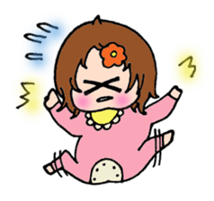 MY name is "Haru-chan". It's 0 year old! sticker #1266536