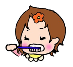 MY name is "Haru-chan". It's 0 year old! sticker #1266538