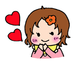 MY name is "Haru-chan". It's 0 year old! sticker #1266542