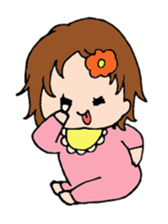 MY name is "Haru-chan". It's 0 year old! sticker #1266549