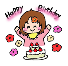 MY name is "Haru-chan". It's 0 year old! sticker #1266554