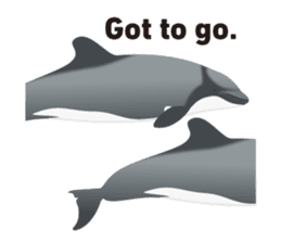 Do you like dolphins? sticker #1267019
