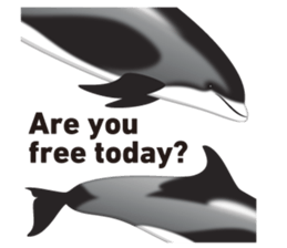 Do you like dolphins? sticker #1267049