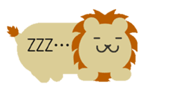 fukidashi animals sticker #1267132