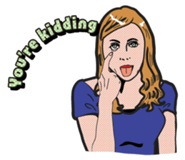 Women sticker(ENG ver.) sticker #1267333