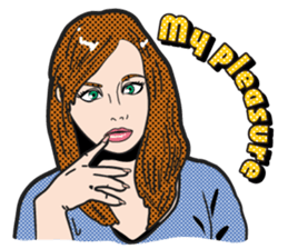 Women sticker(ENG ver.) sticker #1267342