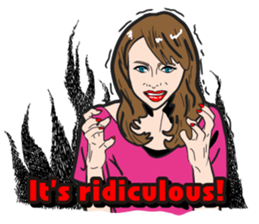 Women sticker(ENG ver.) sticker #1267347