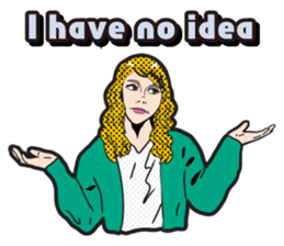 Women sticker(ENG ver.) sticker #1267353