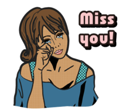 Women sticker(ENG ver.) sticker #1267354