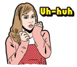 Women sticker(ENG ver.) sticker #1267359