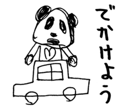 KUDOKI GIANT PANDA sticker #1268027