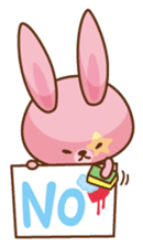 sticker of a rabbit and a mouse. sticker #1268297