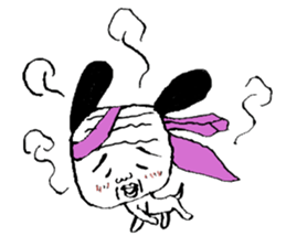 sweet old dog appears! sticker #1268911