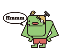 Kawaii Monsters - 10set sticker #1269054