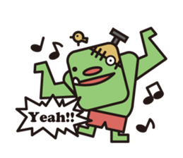 Kawaii Monsters - 10set sticker #1269055