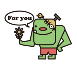 Kawaii Monsters - 10set sticker #1269056