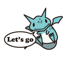 Kawaii Monsters - 10set sticker #1269062