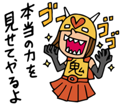 Do your best. Heroes. Episode of Robot sticker #1269145